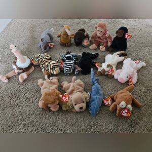 Beanie Babies lot of 15